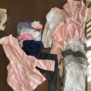 Assorted Premie Clothes